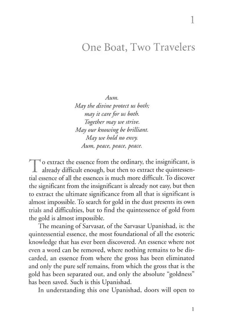 The Way Beyond Any Way Talks On Sarvasar Upanishad - Indya