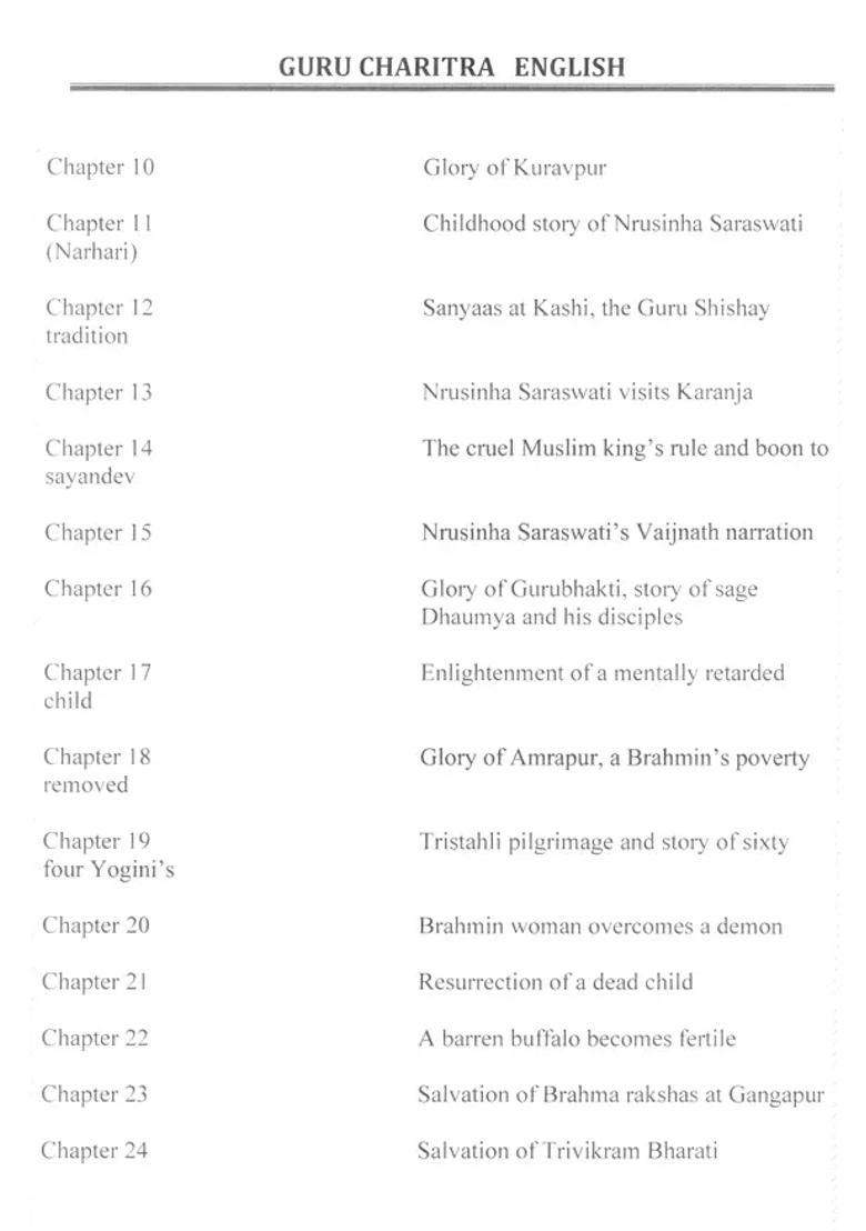 Jai Shri Gurudev Datta Guru Charitra A Divine Narrative Of Shri Gurudev Datta Originally Narrated By Siddha Yogi To Naamdharak - Indya