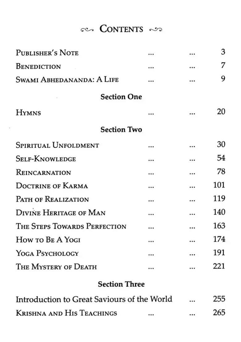 Swami Abhedananda Reader - Indya