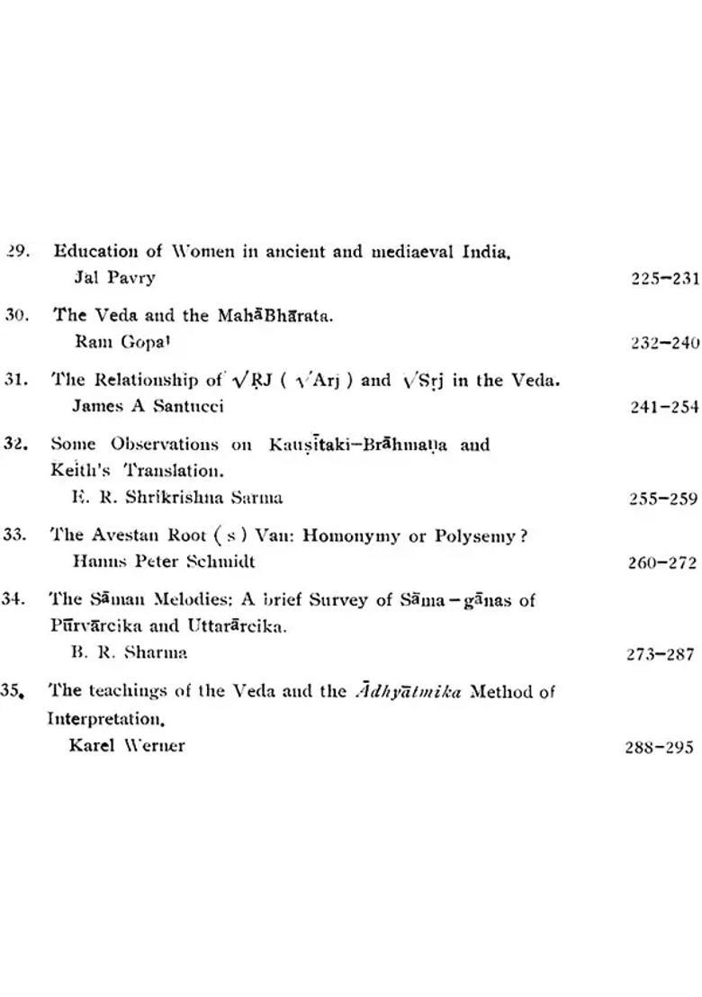 Golden Jubilee Volume Collection Of Papers On Vedic Studies An Old And Rare Book - Indya