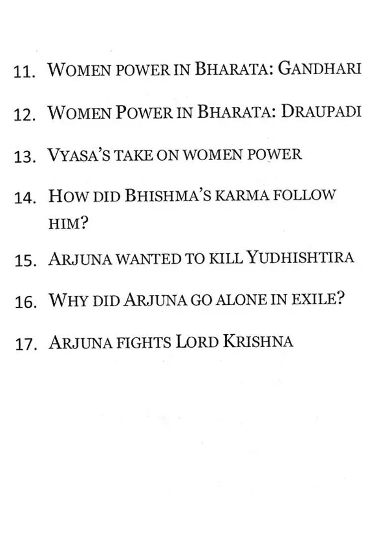 Gems Of Mahabharata What