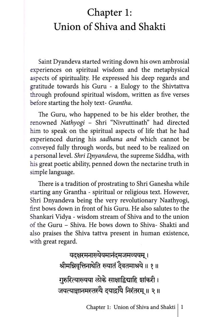 Shrimad Amrutanubhav Saint Dnyaneshwar