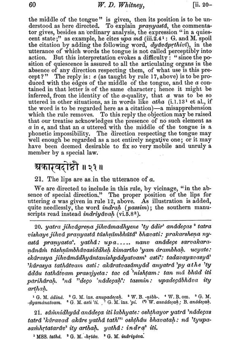 The Taittiriya-Praticakhya And Tribhashyaratna - Indya