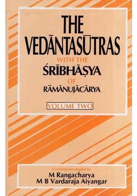 The Vedantasutras With The Sribhasya Of Ramanujacarya Volume 2 - An Old And Rare Book