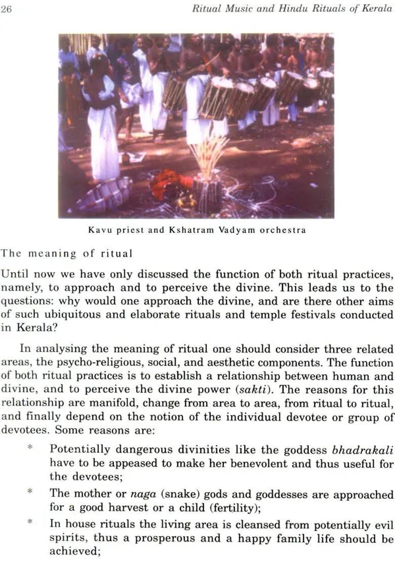 Ritual Music And Hindu Rituals Of Kerala - Indya