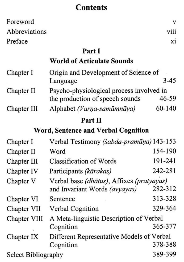 Science Of Language In Vedic Tradition Phonetics Grammar Logic & Epistemology - Indya