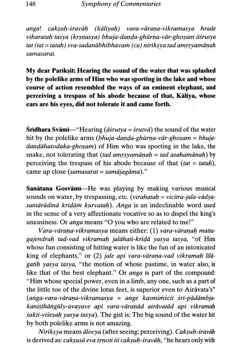 Srimad Bhagavatam - A Symphony Of Commentaries On The Tenth Canto Vol-Iv - Indya