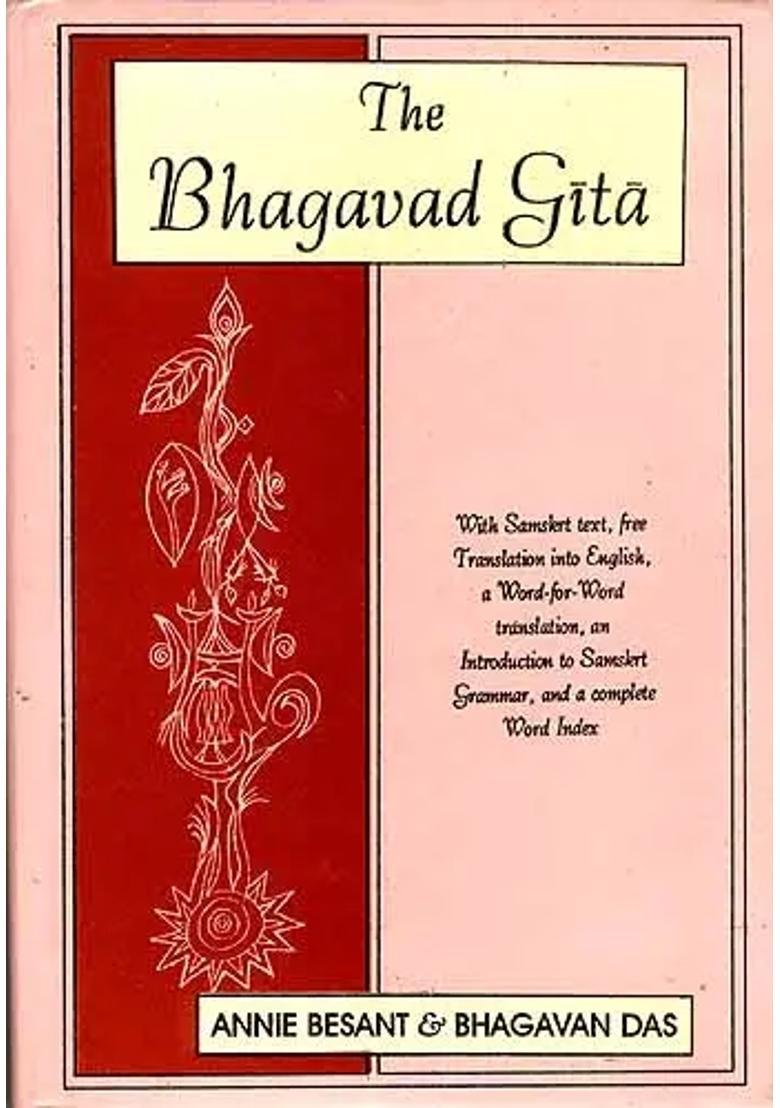The Bhagavad Gita By Annie Besant - Indya