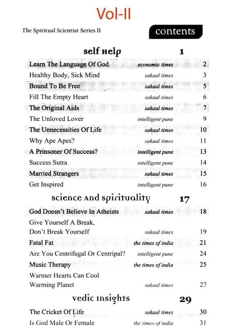The Spiritual Scientist Series Set Of 3 Volumes - Indya