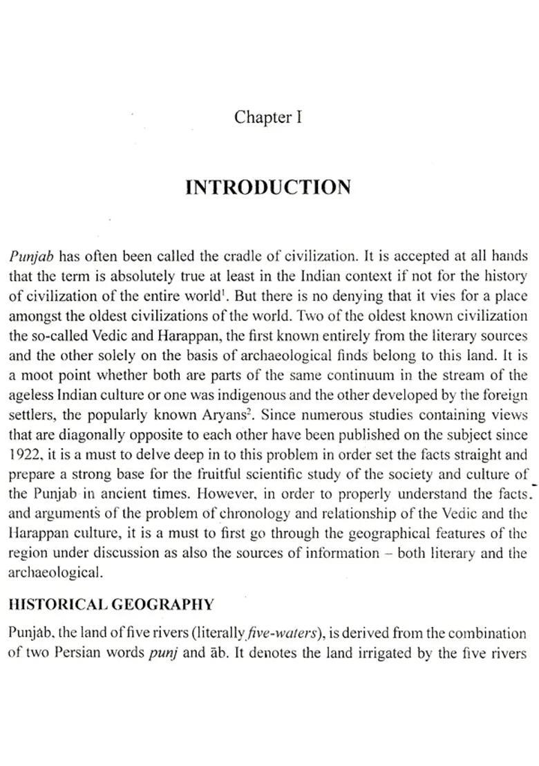 Culture Contours Of The Vedic And Post Vedic Age - Indya