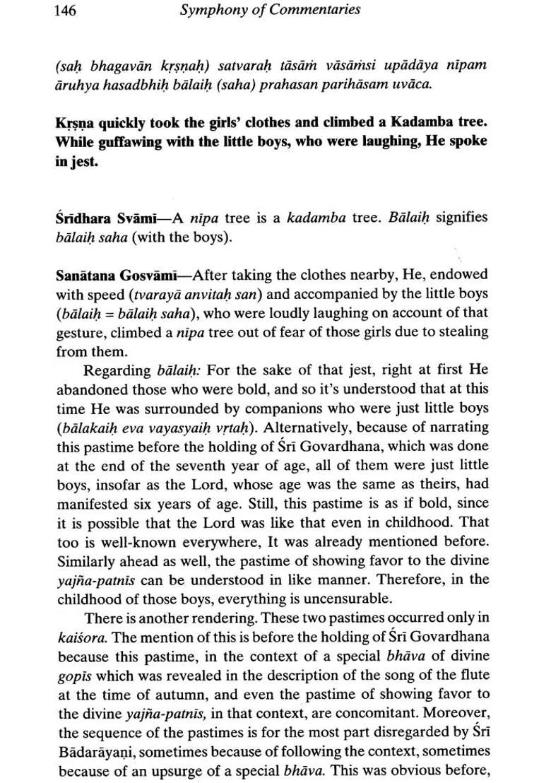 Srimad Bhagavatam Songs Of The Flute - A Symphony Of Commentaries On The Tenth Canto Vol-V - Indya