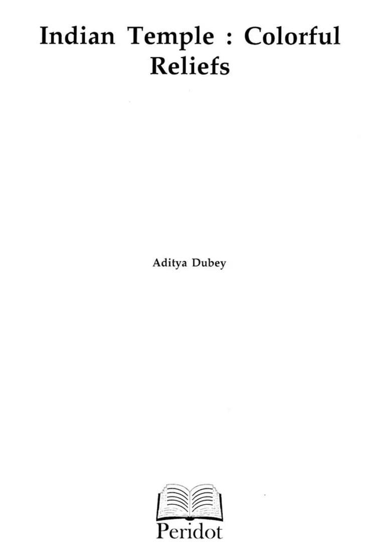 Indian Temple Colourful Reliefs - Indya