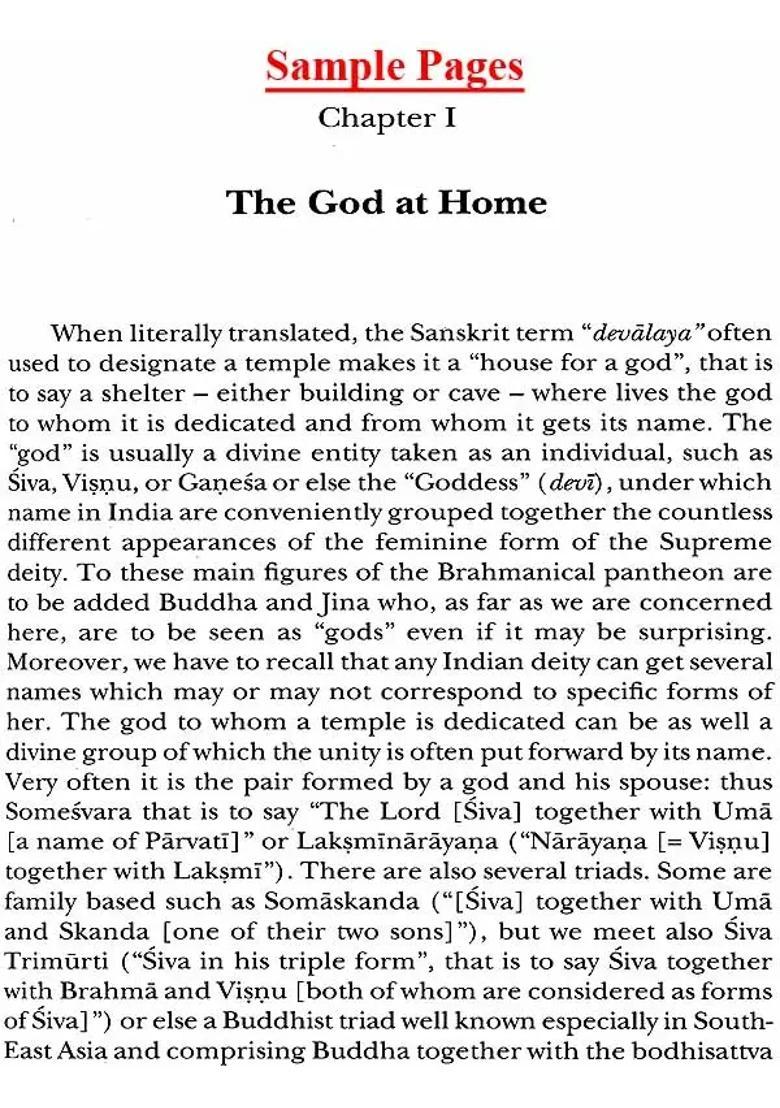 The Indian Temple - Mirror Of The World - Indya