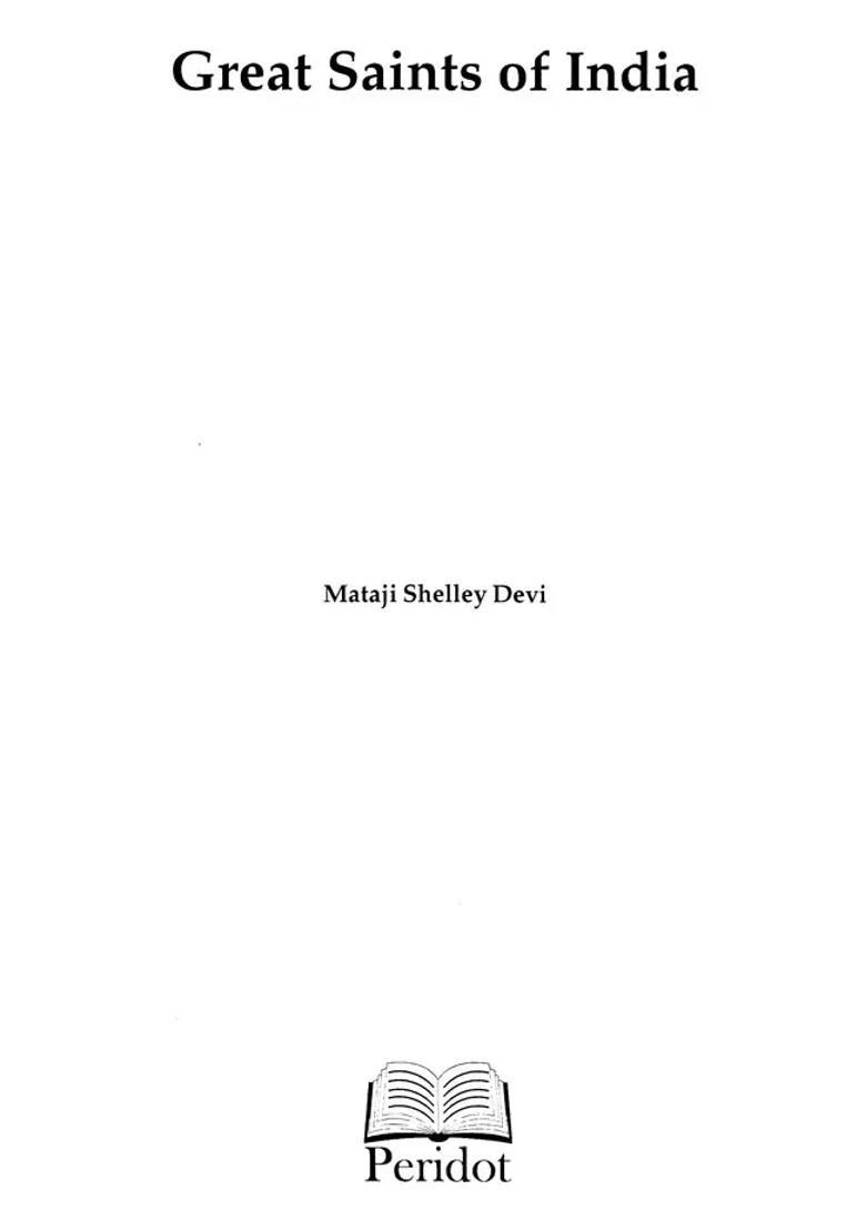 Great Saints Of India - Indya