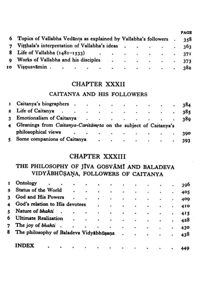 A History Of Indian Philosophy -The Philosophy Of The Bhagavata Purana Madhva Vallabha And Gaudiya School Of Vaisnavism Volume-4 - Indya