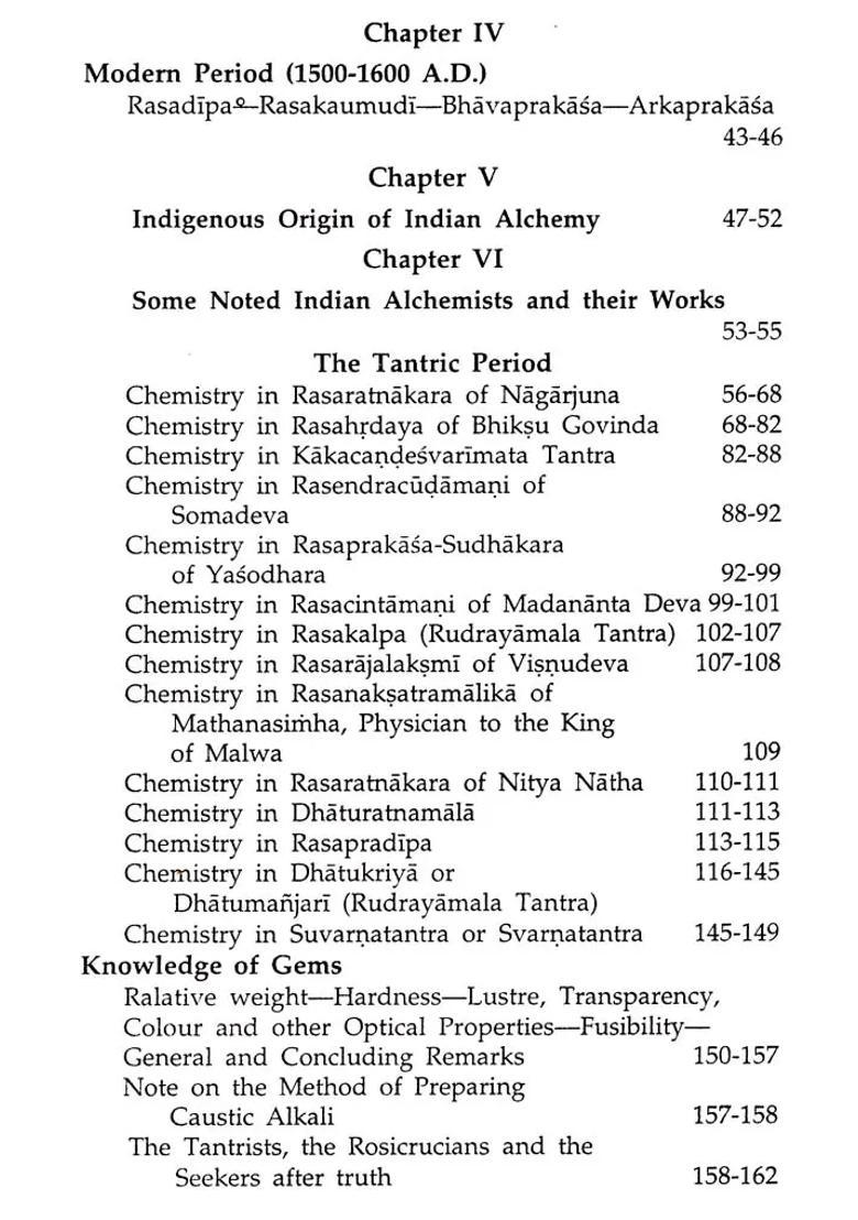 Hindu Chemistry- Text With Translation Into English - Indya