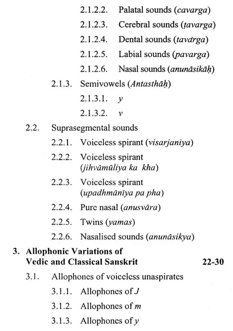 Vedic And Classical Sanskrit A Contrastive Analysis Of Phonological And Morphological Features - Indya