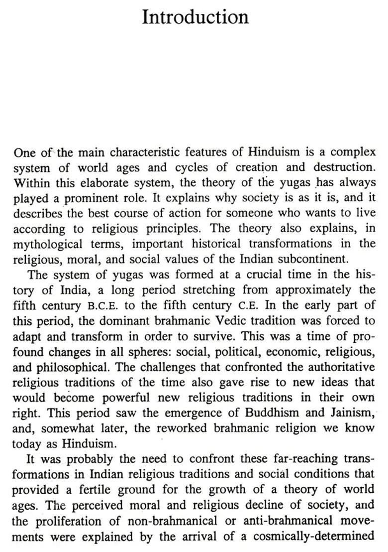 The Mahabharata And The Yugas India