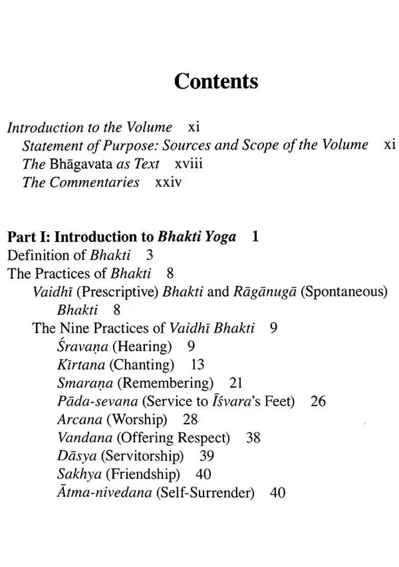 Bhakti Yoga - Tales And Teachings From The Bhagavata Purana - Indya