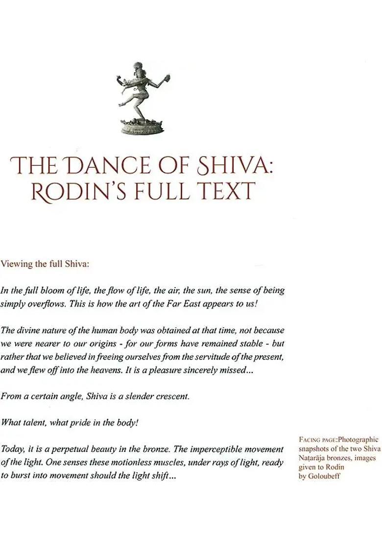 Rodin And The Dance Of Shiva - Indya