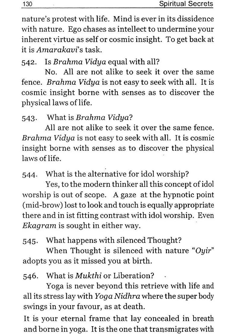 Spiritual Secrets Question And Answers Set Of 2 Volumes - Indya