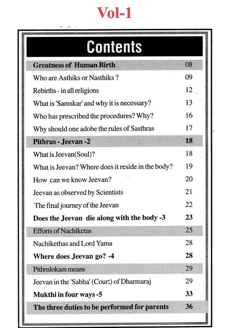 Pithru Pujanam Worship Of Ancestors Set Of 3 Volumes - Indya