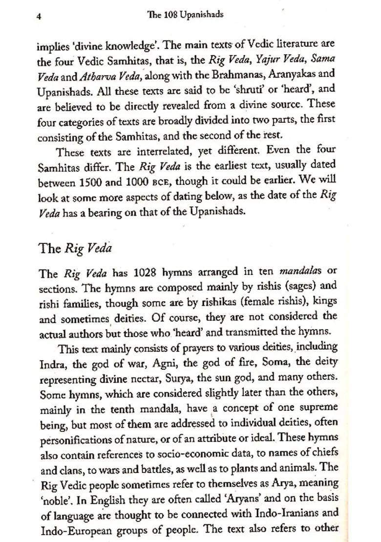 The 108 Upanishads An Introduction - Indya