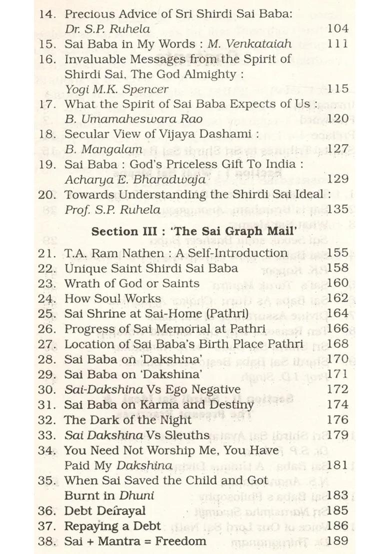 Sai Ideal And The Sai World An Old & Rare Book - Indya