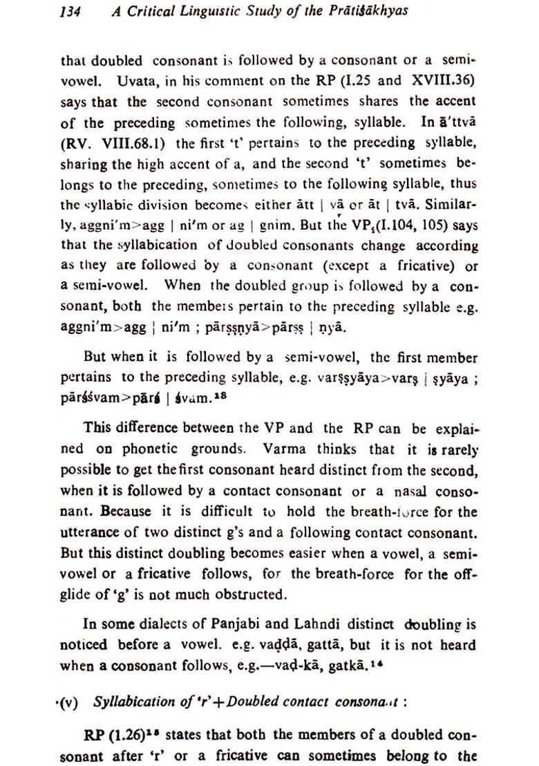 A Critical Linguistic Study Of The Pratisakhyas An Old And Rare Book - Indya