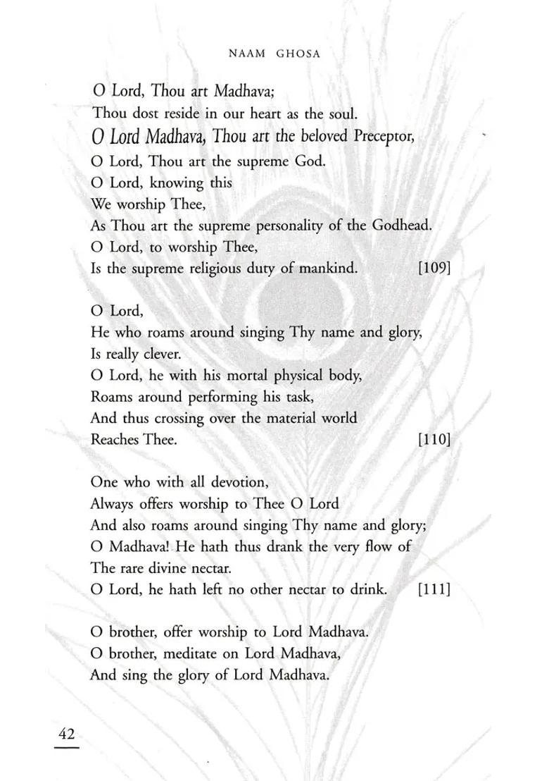 Naam Ghosa Hymns To The Blessed Lord - Indya