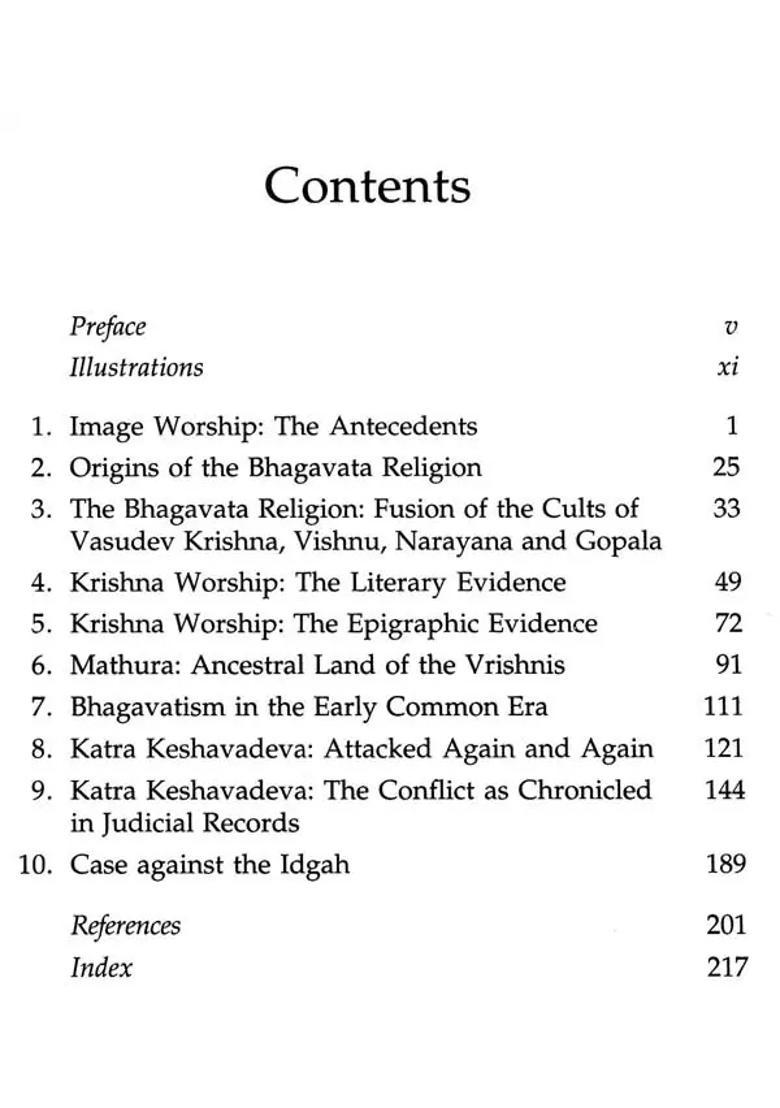 Vasudeva Krishna And Mathura - Indya