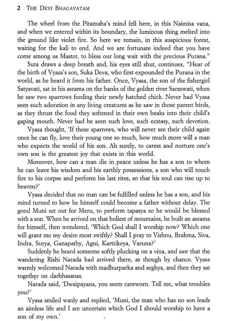 Devi The Devi Bhagavatam Retold - Indya