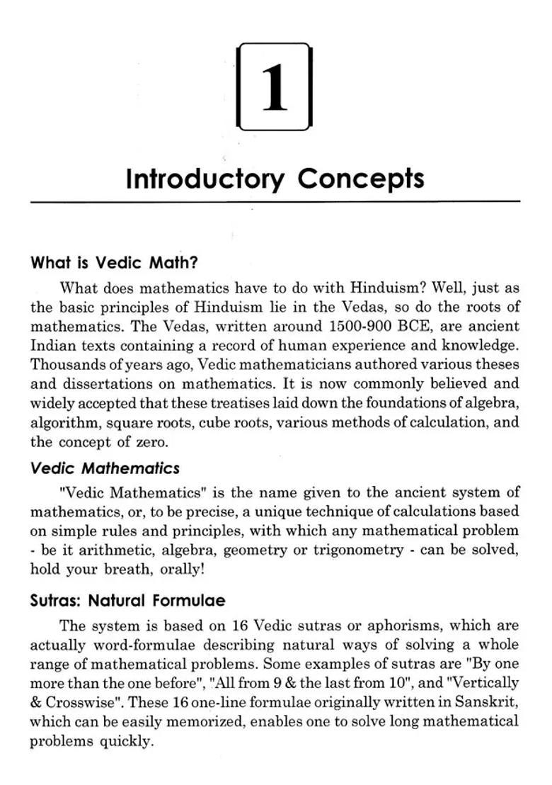 Vedic Mathematics - Indya