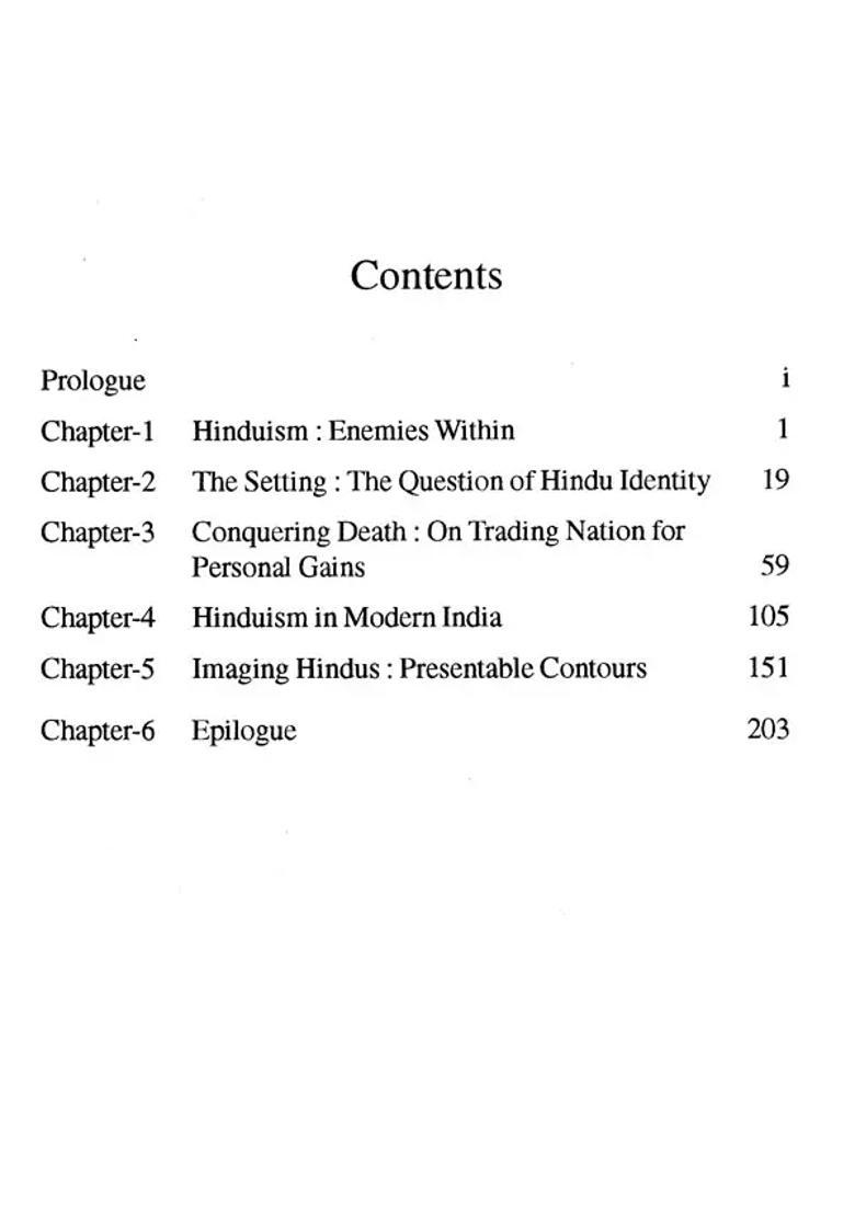 Contemporary Hinduism A Quest For Identity - Indya
