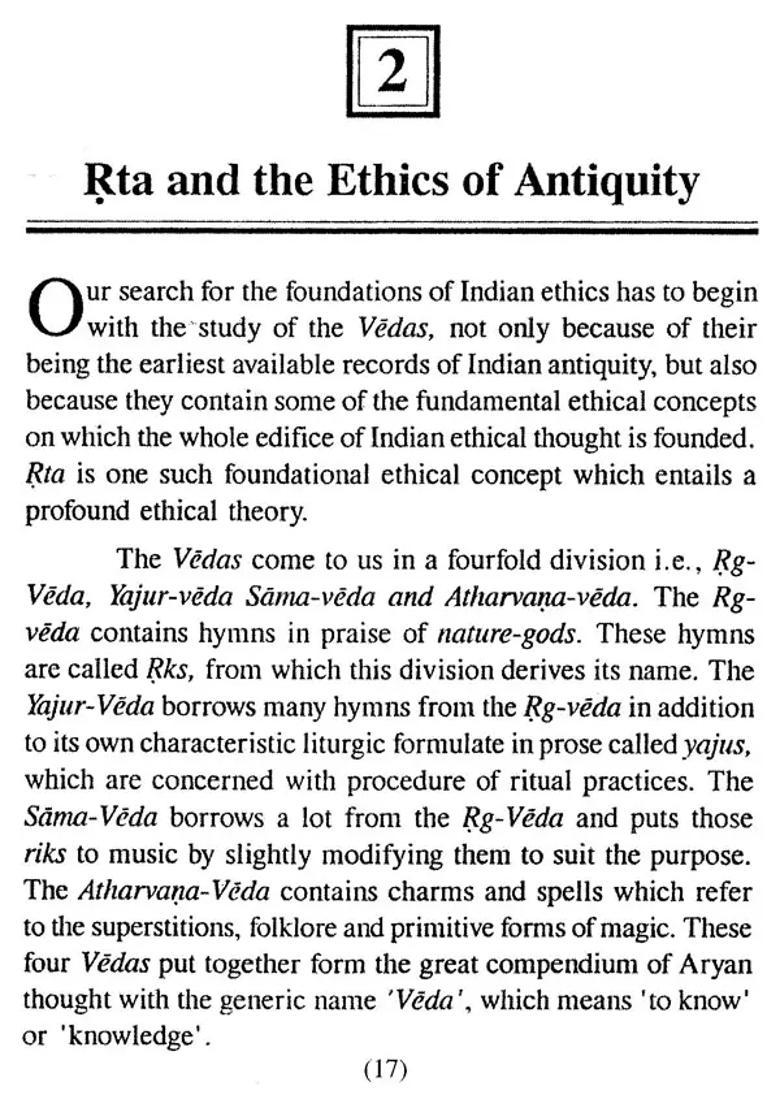 Foundations Of India Ethics- With Special Reference To Manu Smriti Jaimini Sutras And Bhagavad-Gita - Indya