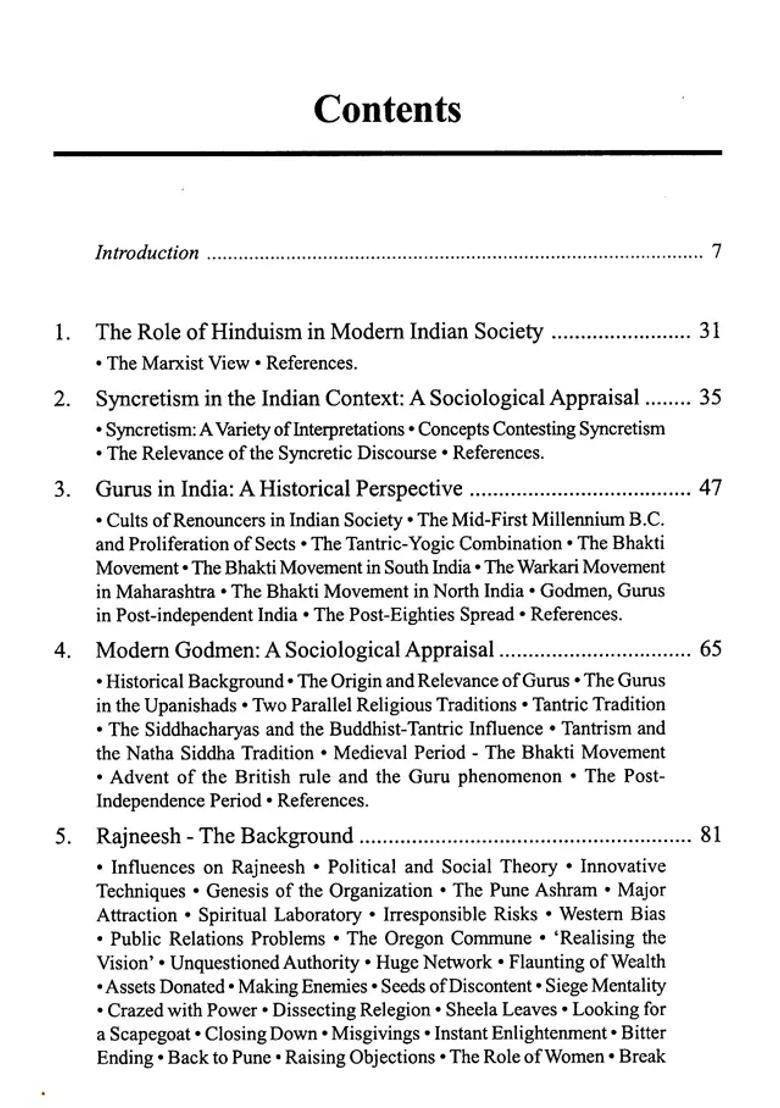 Religion And Gurus In Traditional And Modern India - Indya