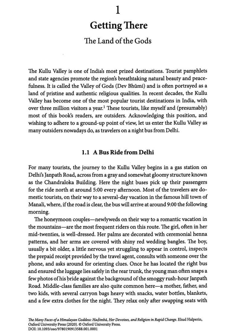 The Many Faces Of A Himalayan Goddess Hadimba Her Devotees And Religion In Rapid Change - Indya