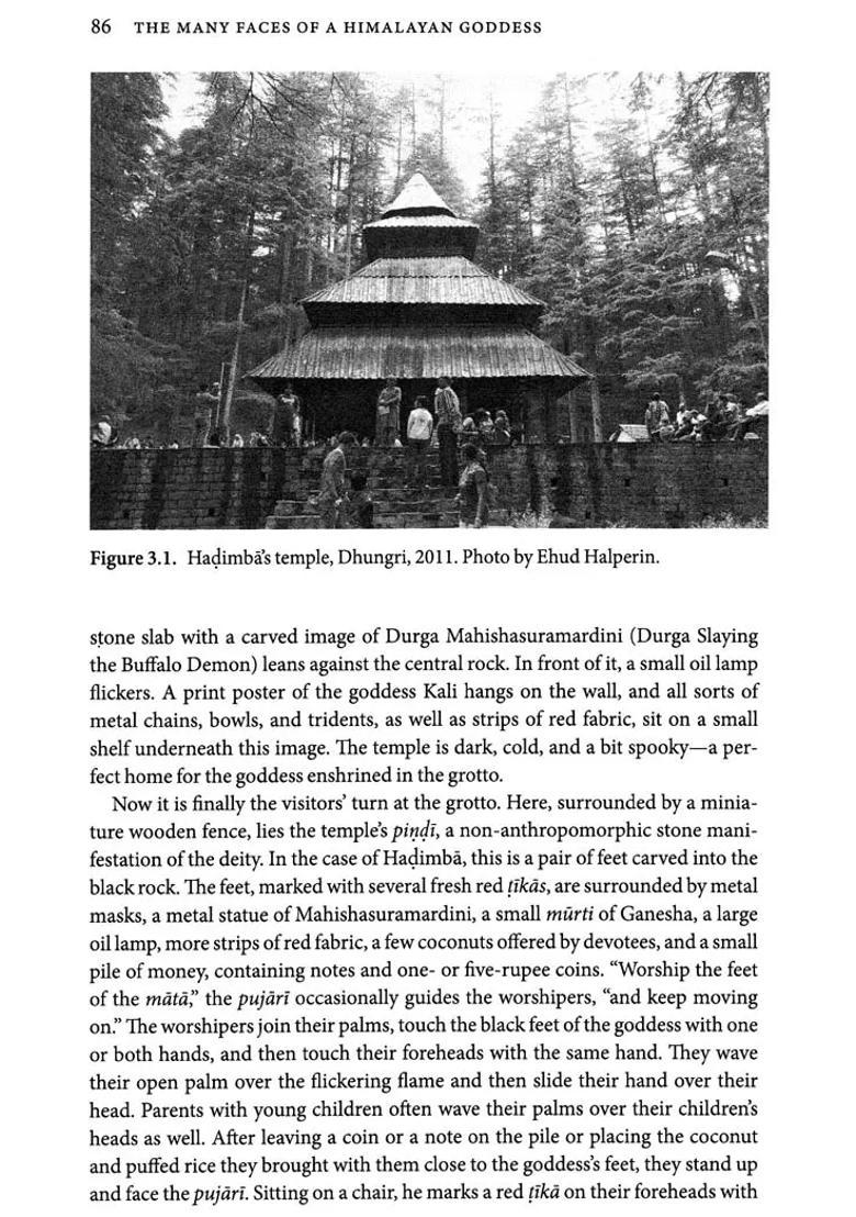 The Many Faces Of A Himalayan Goddess Hadimba Her Devotees And Religion In Rapid Change - Indya
