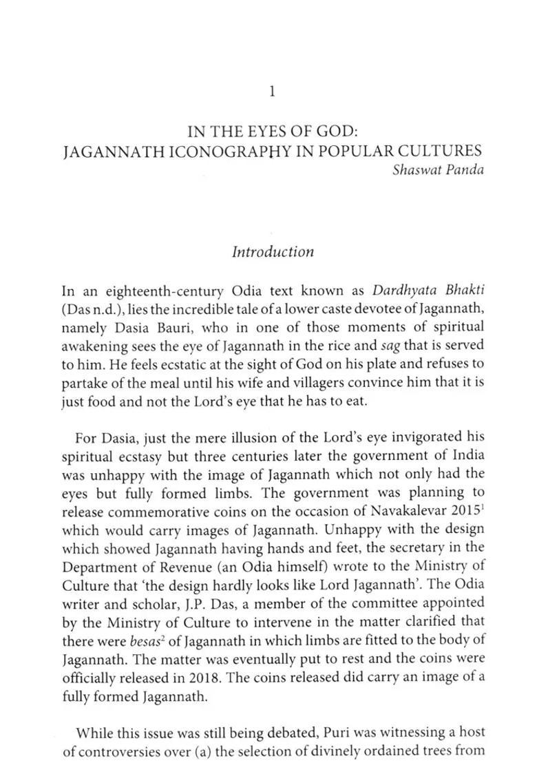 Bonding With The Lord - Jagannath Popular Culture And Community Formation - Indya