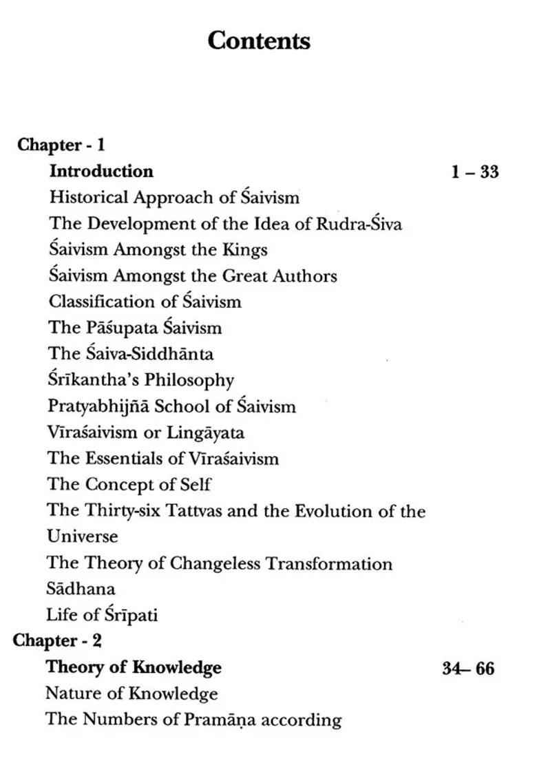 Virasaivism In The Light Of Sripati - Indya