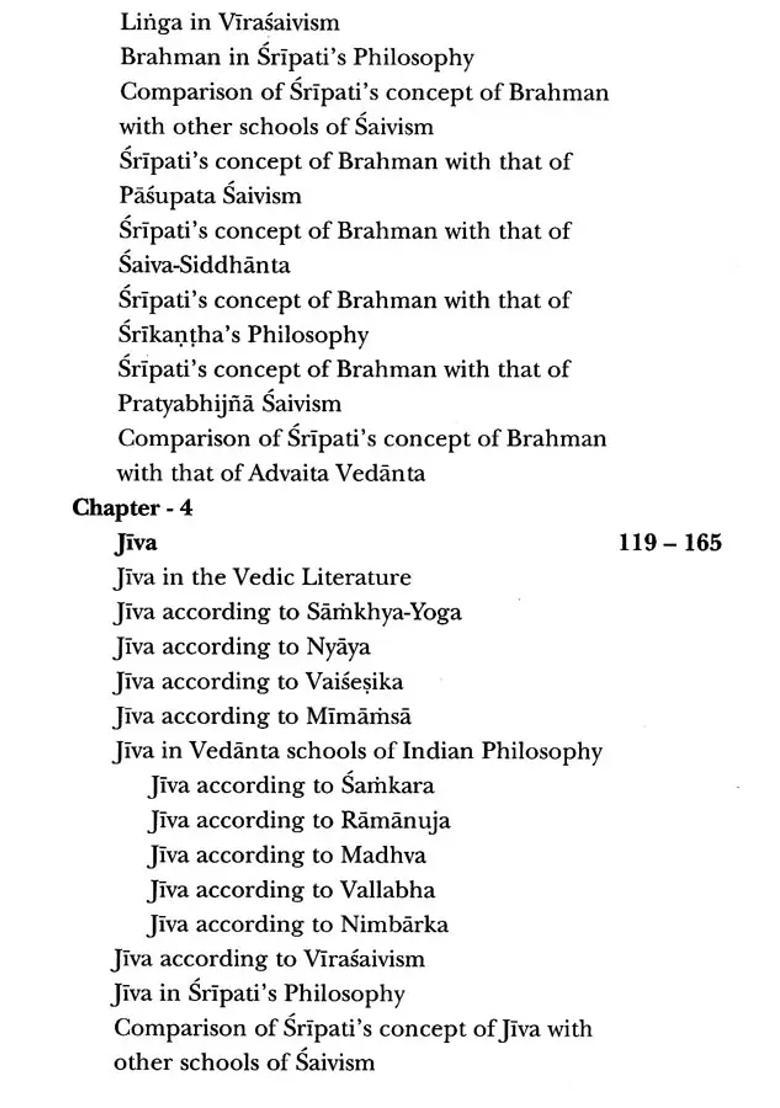 Virasaivism In The Light Of Sripati - Indya