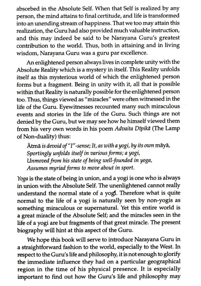 Narayana Guru A Life Of Liberating Love - Indya