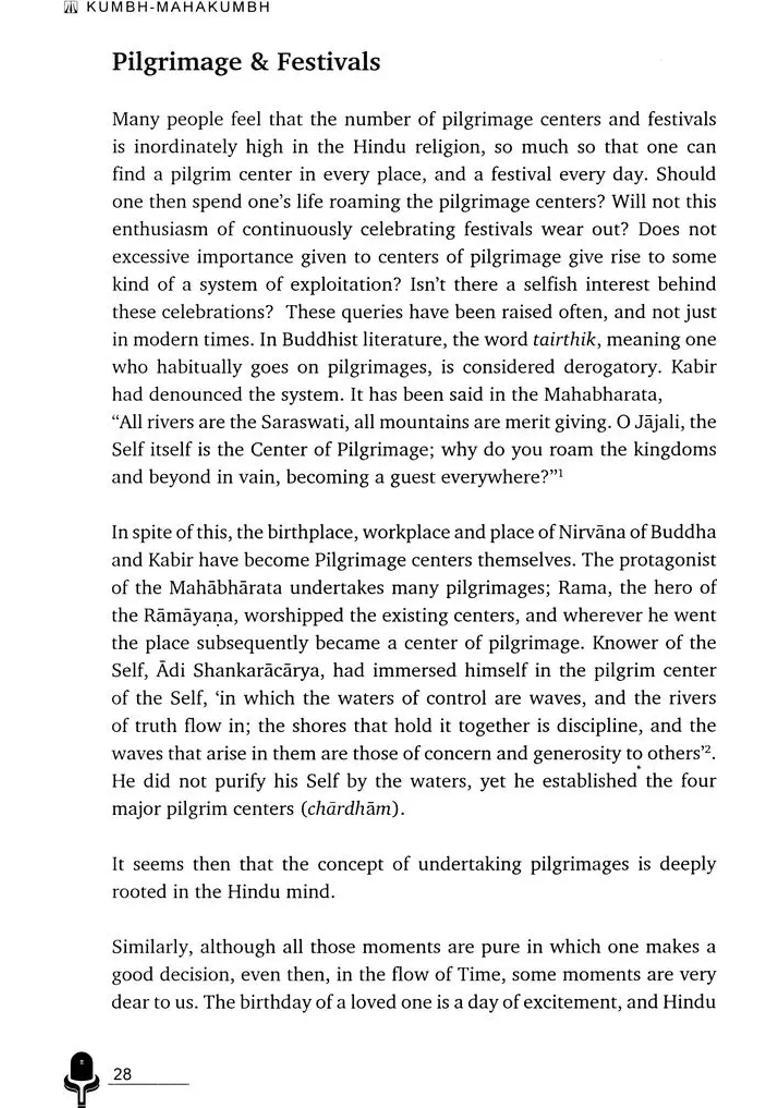 Kumbh - Mahakumbh Mythological Spiritual And Practical - Indya