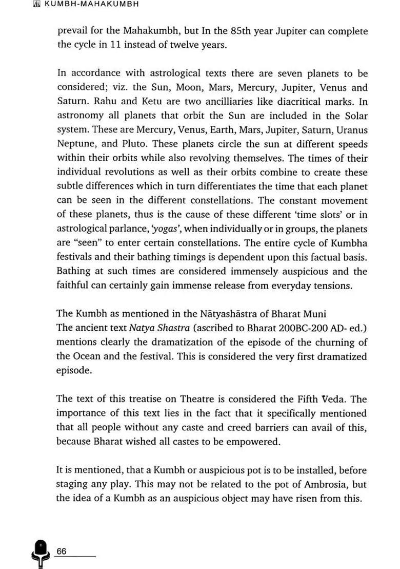 Kumbh - Mahakumbh Mythological Spiritual And Practical - Indya