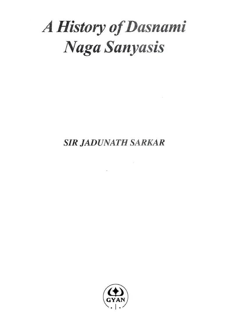A History Of Dasnami Naga Sanyasis - Indya