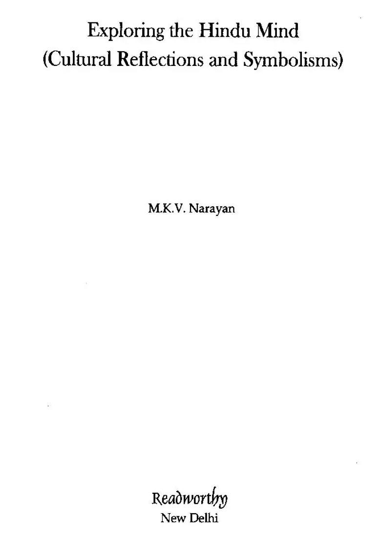Exploring The Hindu Mind Cultural Reflection & Symbolism - Indya