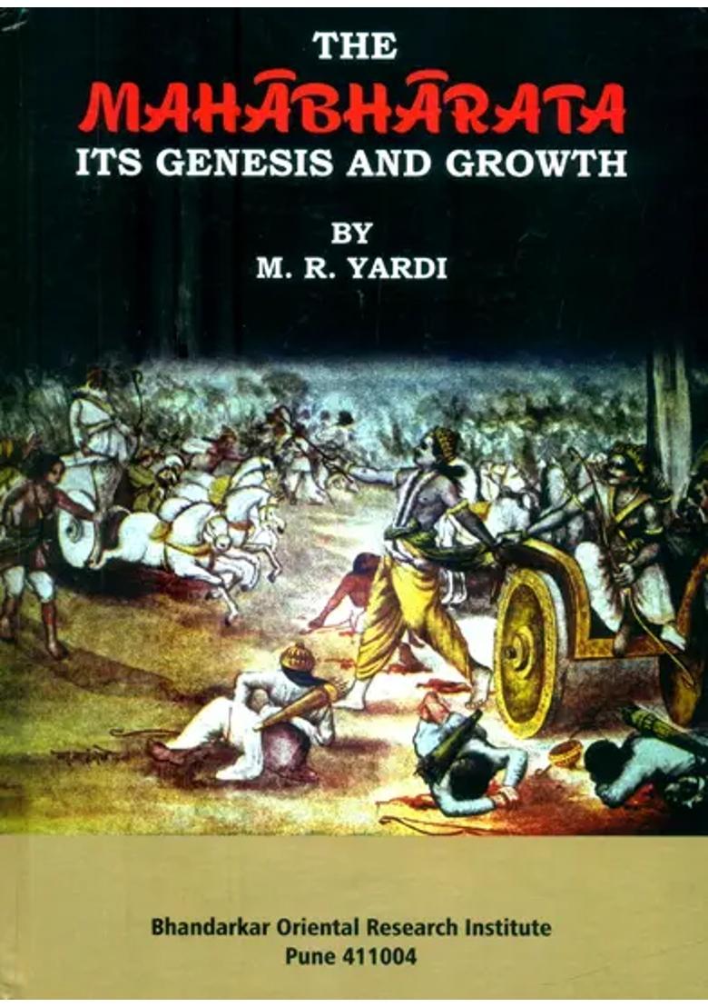 The Mahabharata Its Genesis And Growth A Statistical Study - An Old And Rare Book - Indya