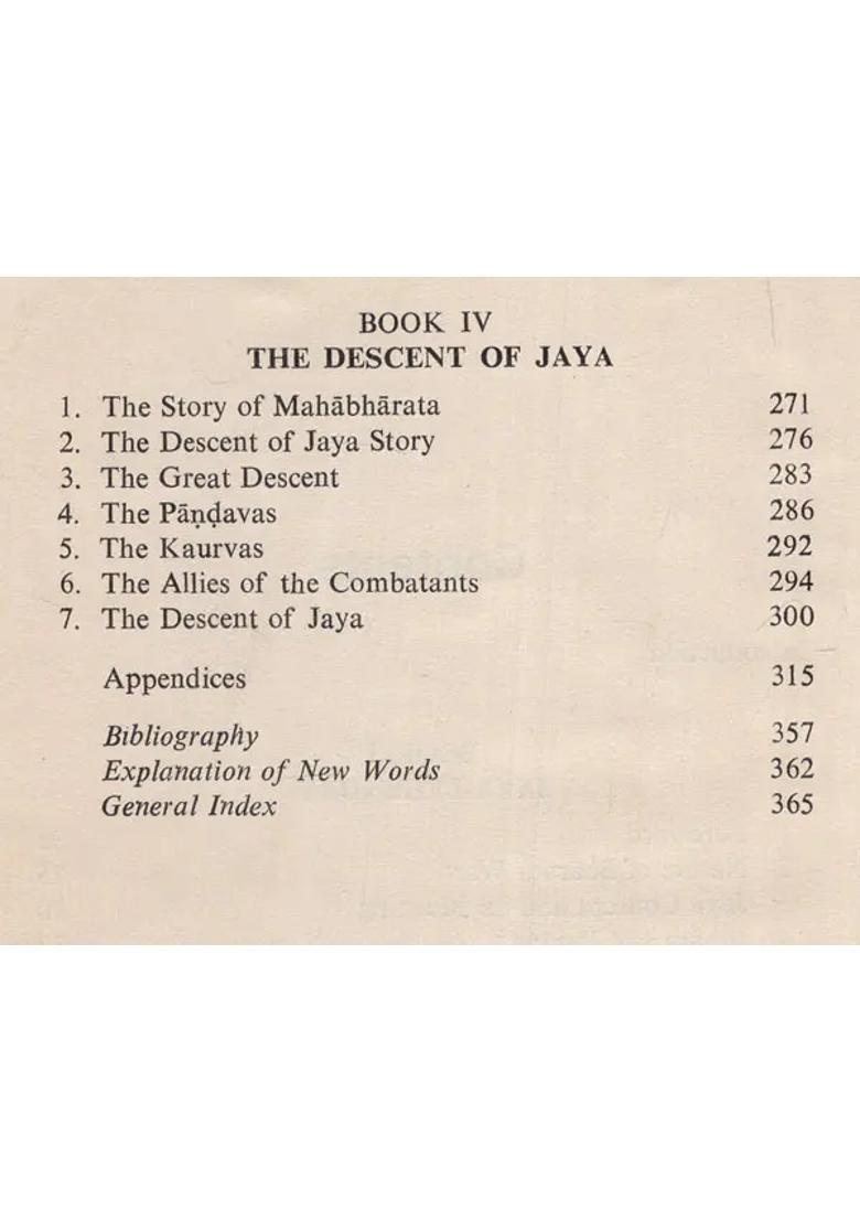 Jaya The Original Nucleus Of Mahabharata An Old And Rare Book - Indya