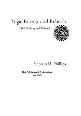 Yoga Karma And Rebirth