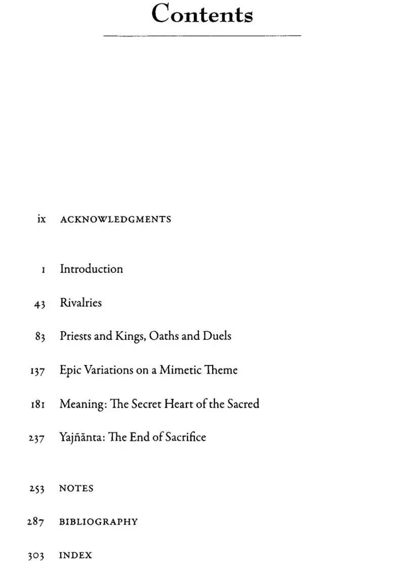 Hindu Mythology And The Critique Of Sacrifice The Head Beneath The Altar - Indya